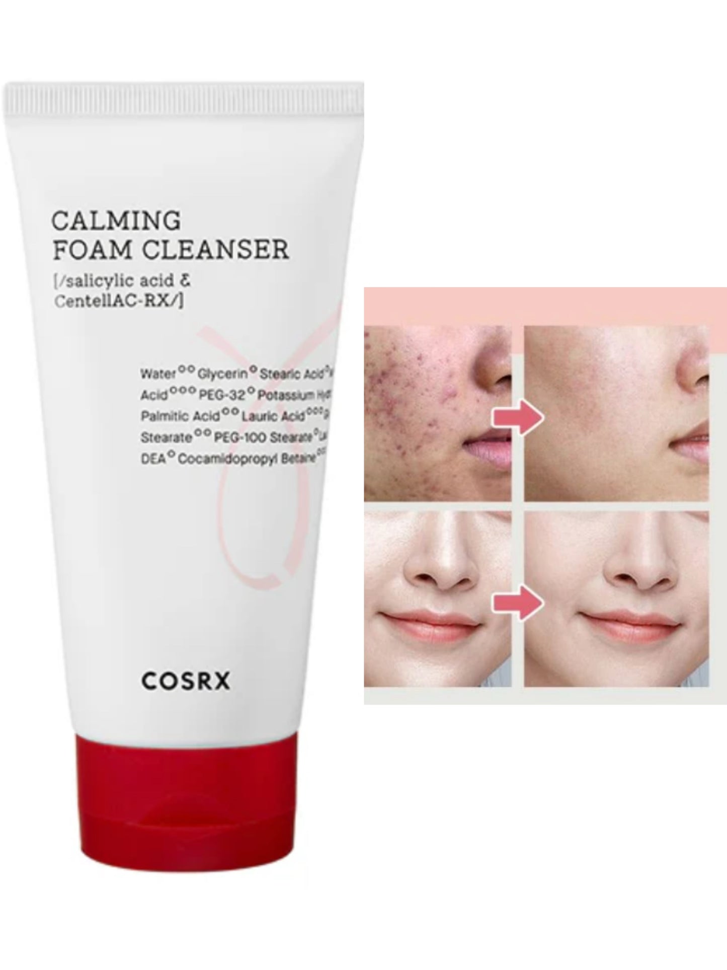 COSRX - Acide salicylique nettoyant doux quotidien anti-sébum et acné AC COLLECTION 150ml