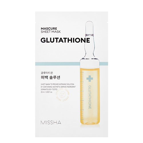 MISSHA - Masque en tissue éclaircissant à la glutathione 28g