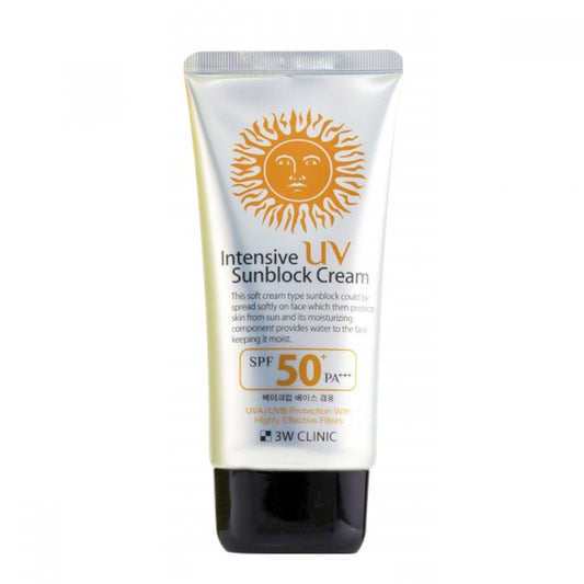 3W CLINIC -  Intensive crème solaire UV SPF50+ PA+++ - 70ml