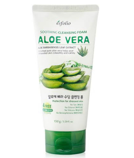 ESFOLIO - Nettoyant calmant à l'aloe vera 150g