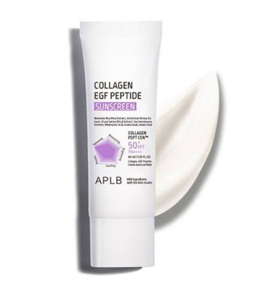 APLB - Crème solaire au peptide de collagène EGF 40ml