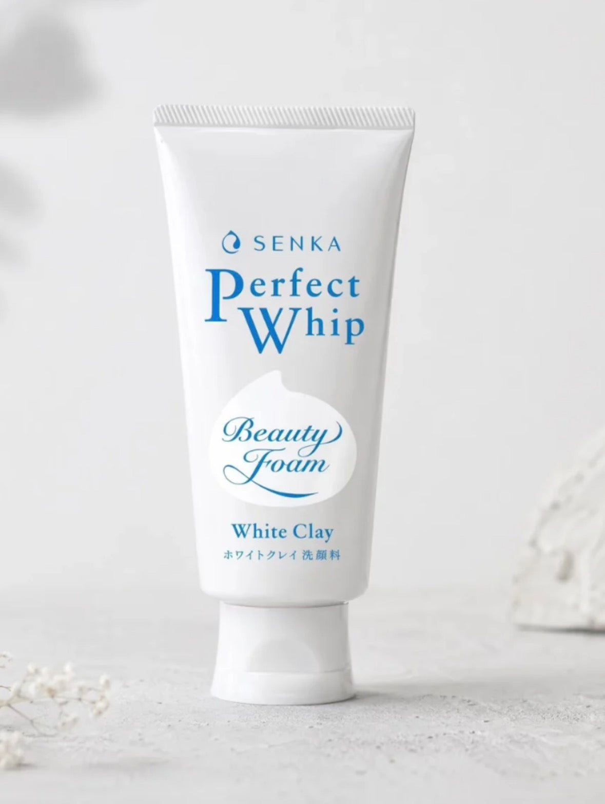 SENKA- Mousse de Beauté Visage à l'Argile Blanche anti point-noirs