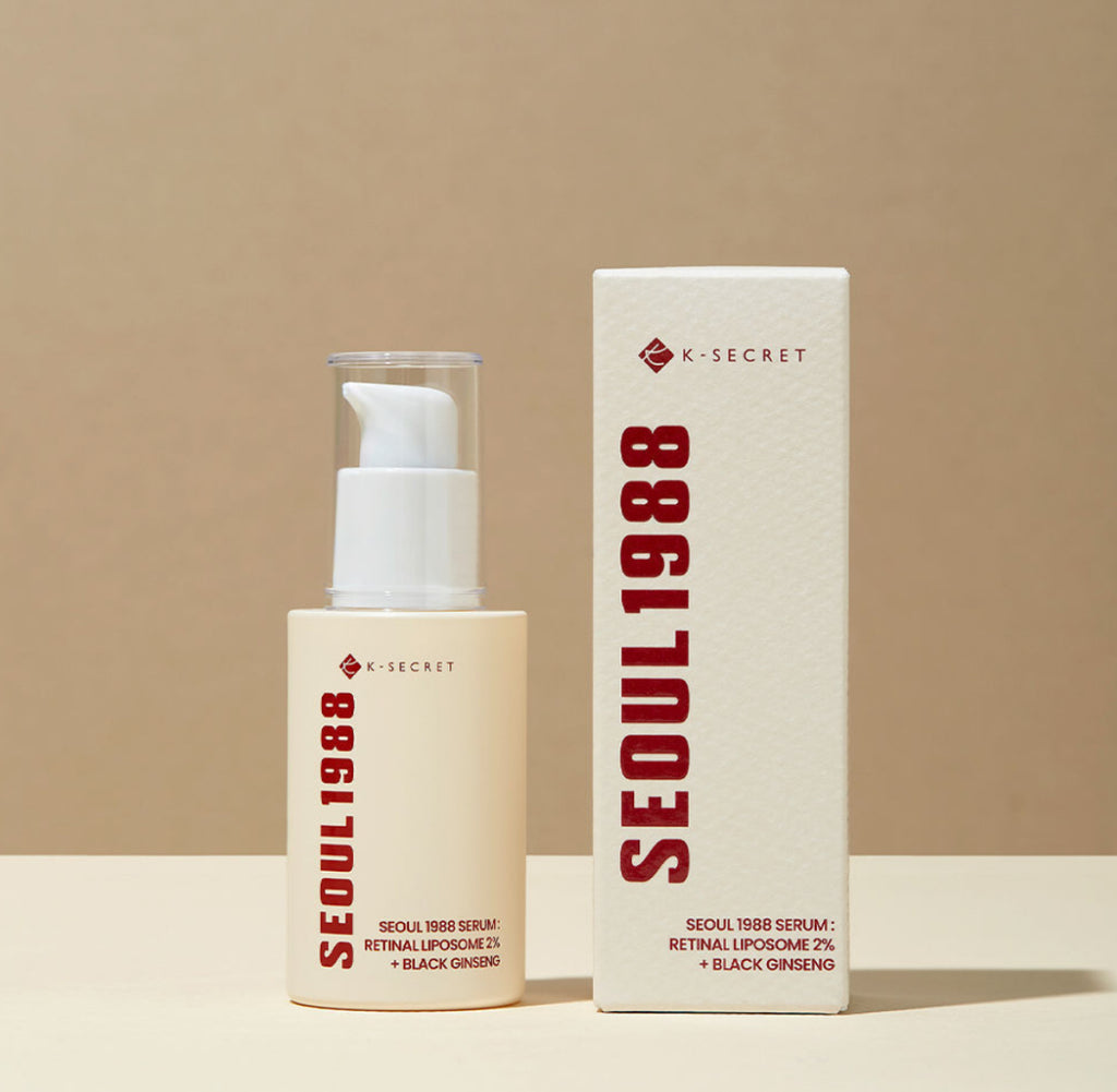 KSECRET - SEOUL 1988  Sérum Retinal Liposome 2% + Black Ginseng - Sérum anti-âge rétinol et ginseng 30ml