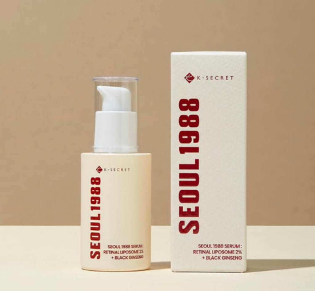 KSECRET - SEOUL 1988 Sérum Retinal Liposome 2% + Black Ginseng - Sérum anti-âge rétinol et ginseng 30ml