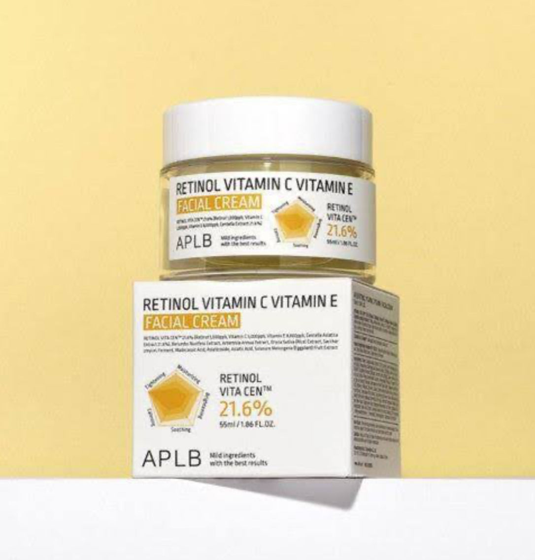 APLB 🇰🇷 - Retinol Vitamin C Vitamin E crème anti-âge et anti-tâches 55ml