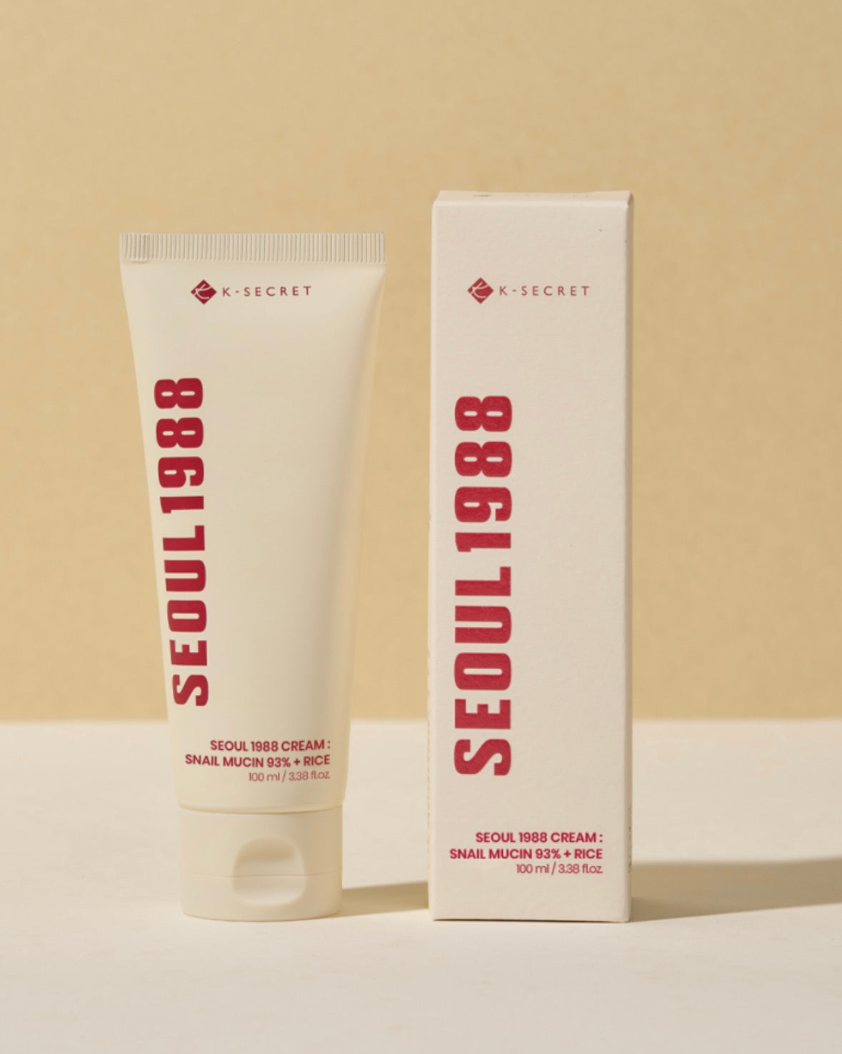 KSECRET - SEOUL 1988 Crème : Mucine d'Escargot 93 % + Riz 100ml