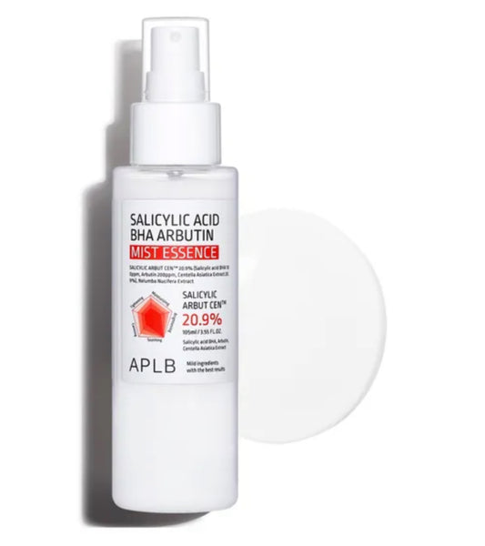APLB - Essence de brume d'arbutine à l'acide salicylique BHA anti-acné 105ml