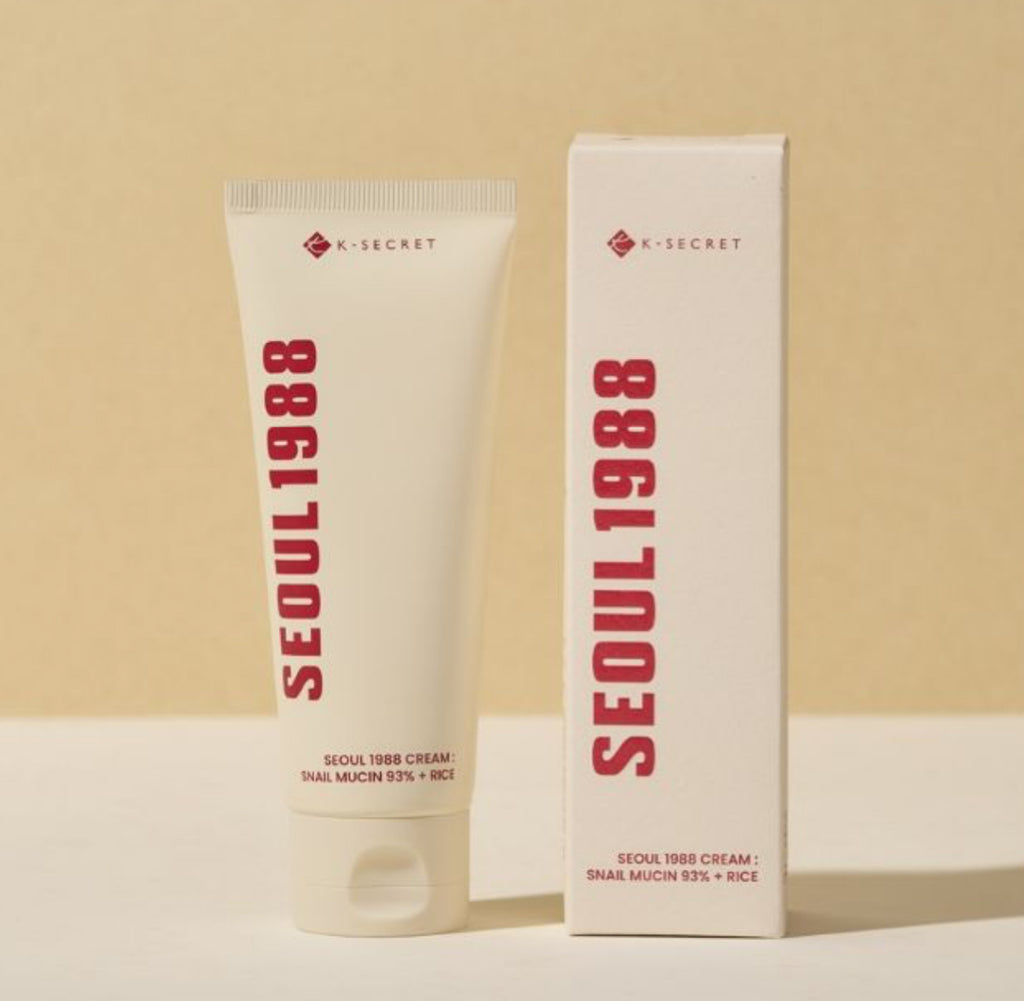 KSECRET - SEOUL 1988 Crème : Mucine d'Escargot 93 % + Riz 100ml