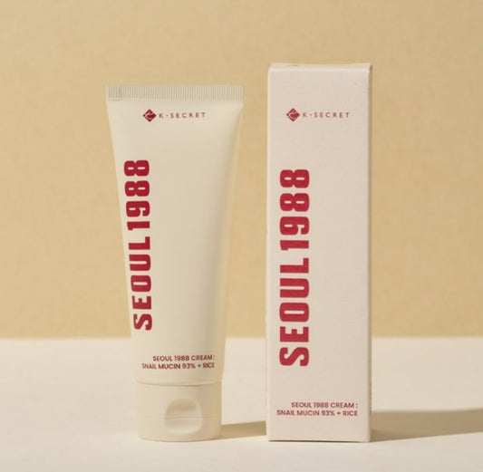 KSECRET - SEOUL 1988 Crème : Mucine d'Escargot 93 % + Riz 100ml