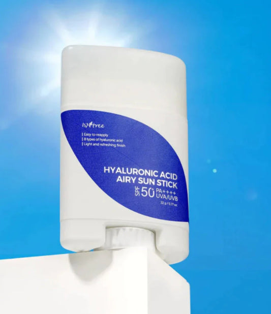 Isntree - Sun stick aéré à l'acide hyaluronique spf 50++++