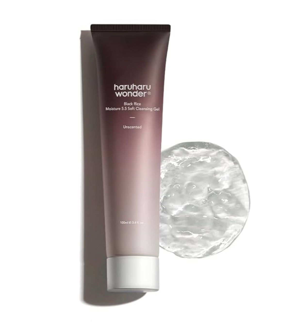 HARUHARU WONDER – Gel nettoyant doux hydratant au riz noir pH 5,5 100ml