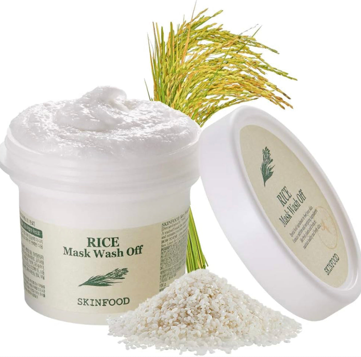 SKINFOOD - Masque de riz éclaircissant et exfoliant 100g