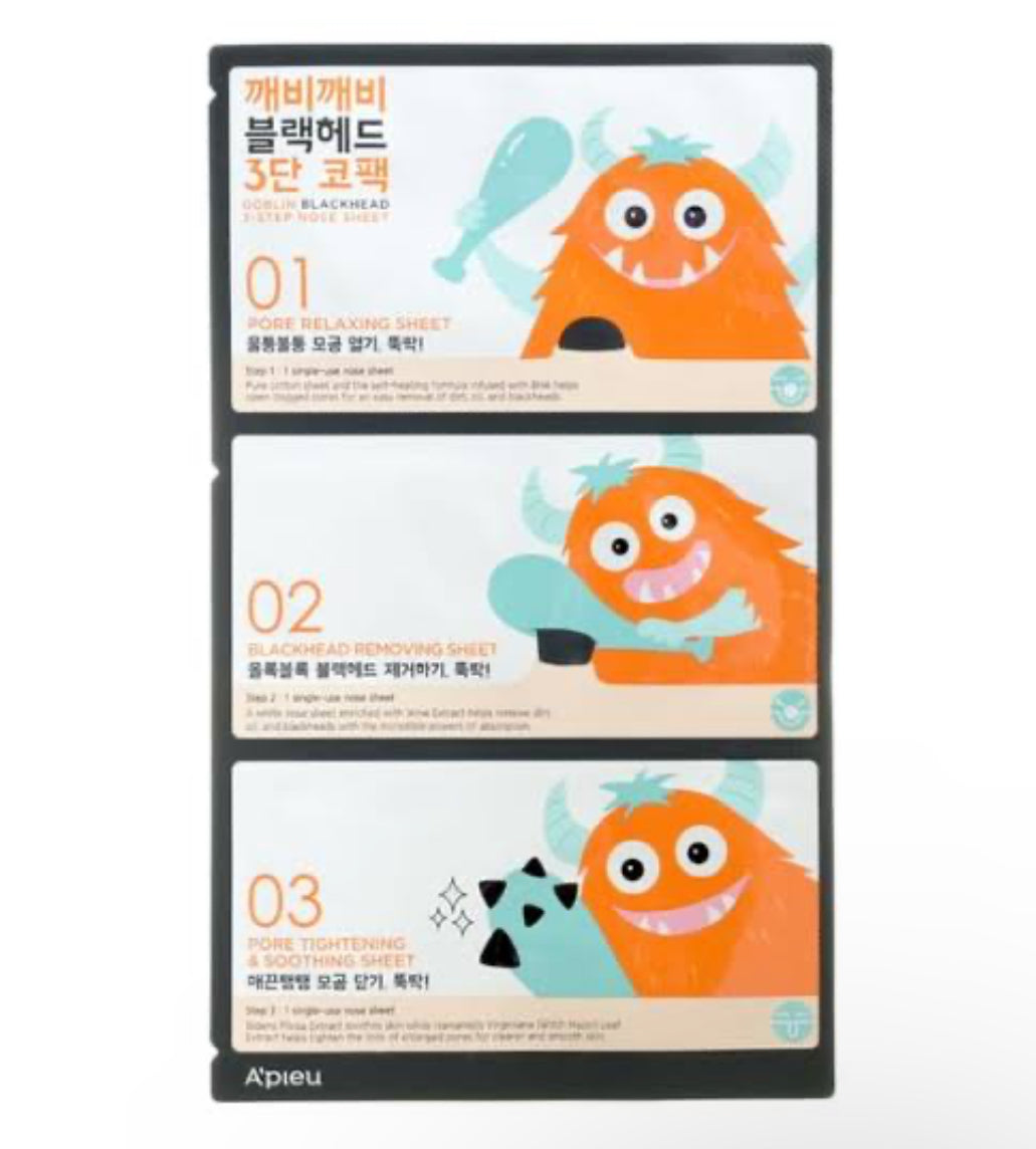 A'PIEU - Goblin patch anti-points noirs nez