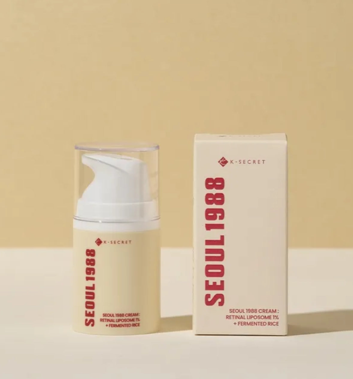 KSECRET – Soin visage anti-âge au rétinal encapsulé et riz fermenté 50ml