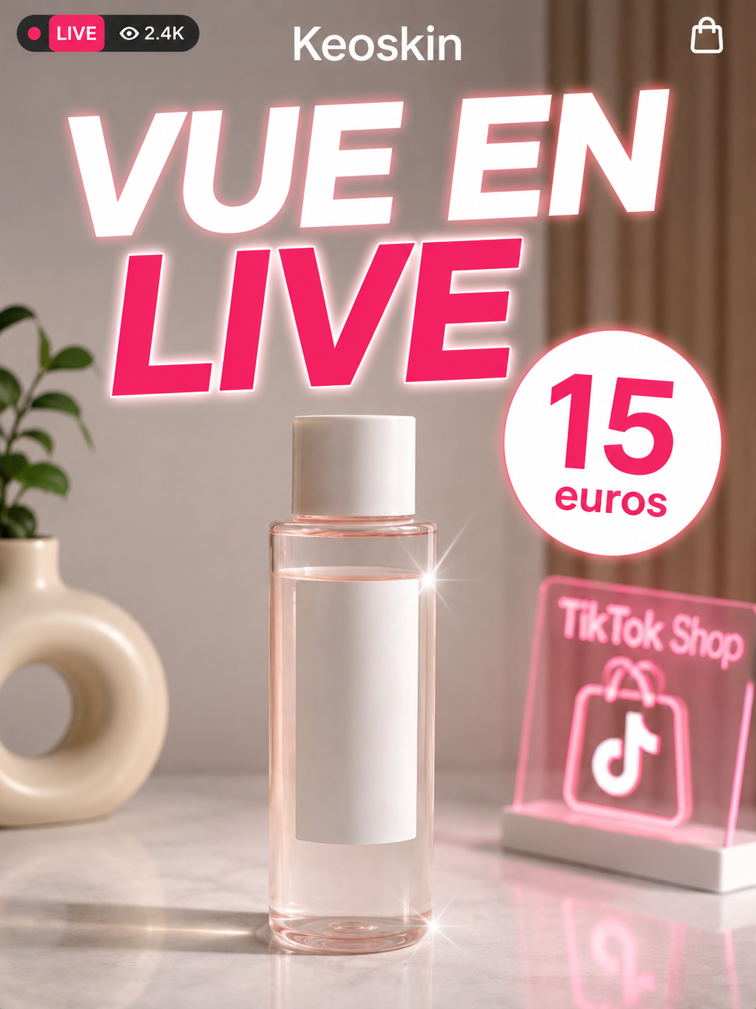 PRODUIT COREEN VU EN LIVE