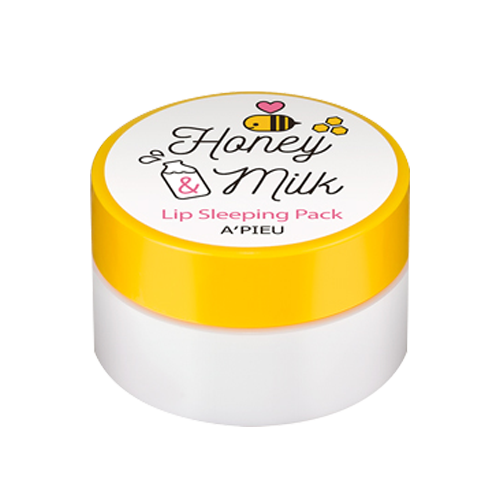A'PIEU - Miel & lait - Masque de nuit pour les lèvres 6,7g